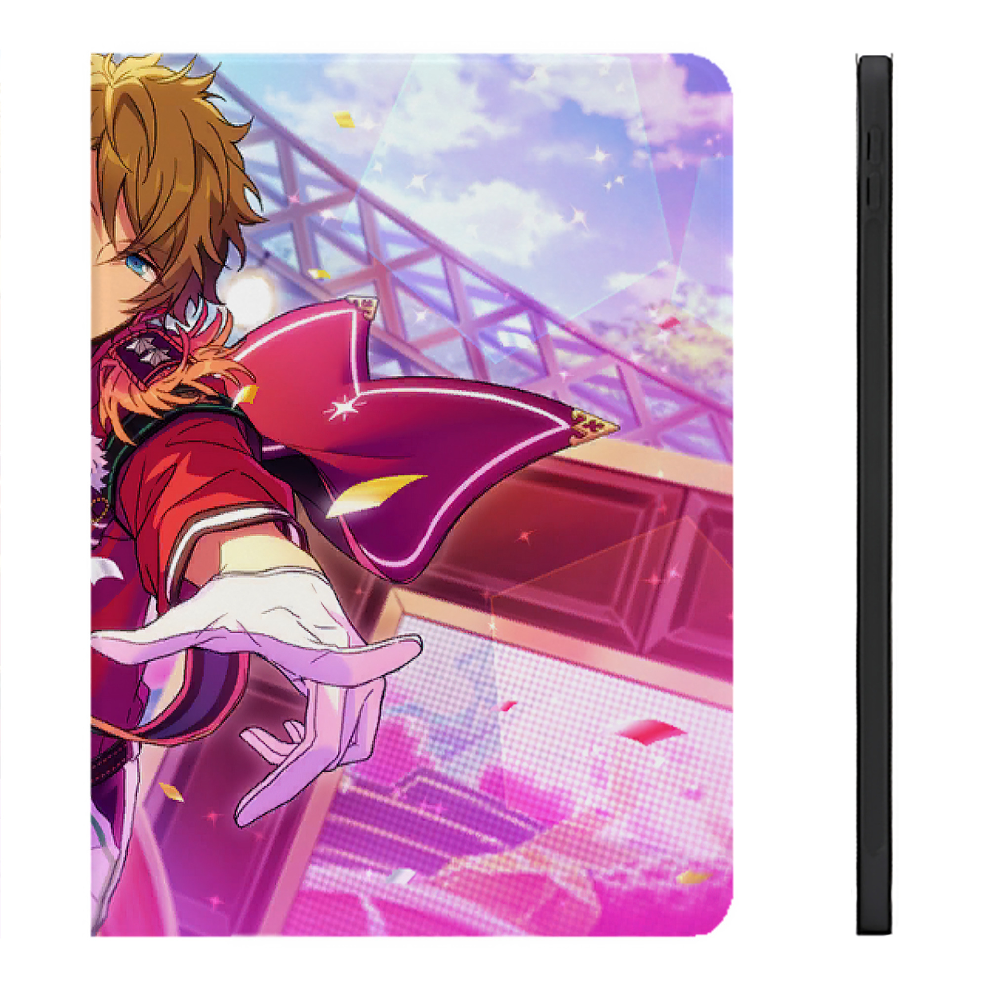 （画像用） あんさんぶるスターズ! Ensemble Stars IPadケース ペンホルダー付き ブックスタイルデザイン